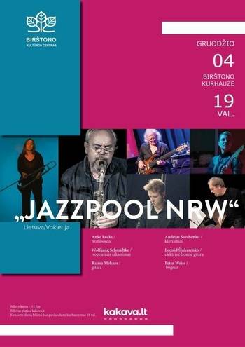 „Jazzpool NRW“ (Lietuva/Vokietija) koncertas 