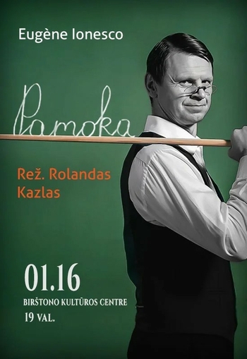 Rolandas Kazlas kviečia į „Pamoką“