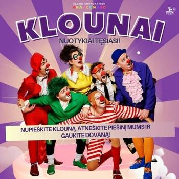 KLAUNI - piedzīvojums turpinās