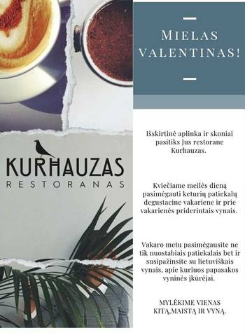 Tasting dinner "Dear Valentine"