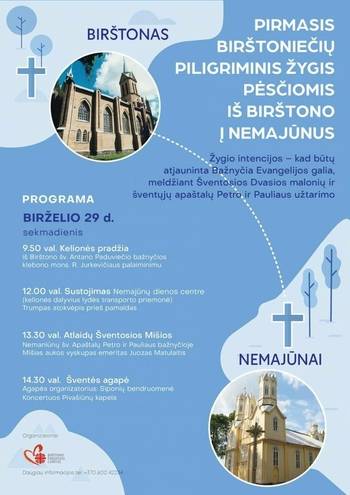 Svētceļojums: No Birštonas uz Nemajūnai