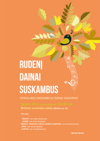 5th vocal ensemble song evening "When a song rings in autumn"