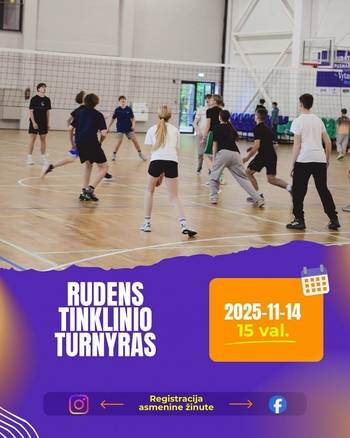 Rudens tinklinio turnyras