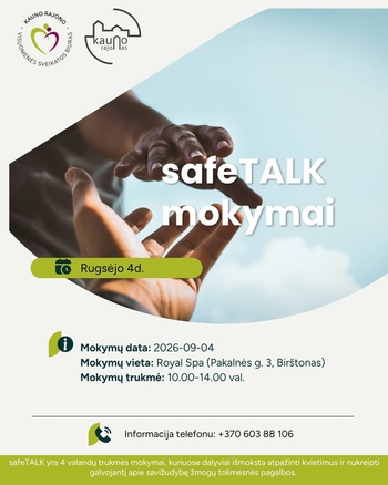 Safe Talk training