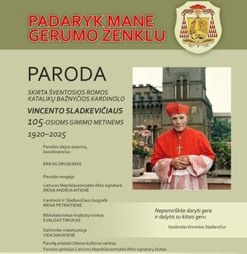 Exhibition "Make me a sign of kindness"