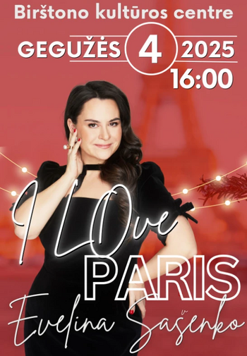 Evelina Sashenko "I Love Paris" | Concert for Mother's Day