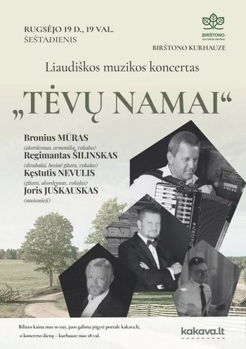 Folk music concert "Father's House"