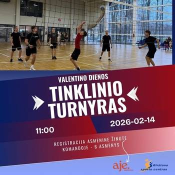 Jaunimo Valentino dienos tinklinio turnyras