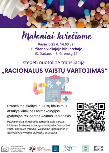 Racionalus vaistų vartojimas