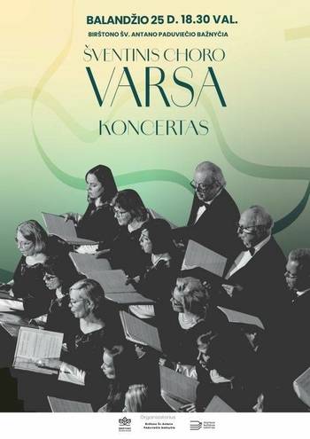 Concert of the Alytus Choir "Varsa" at the Church of St. Anthony of Padua