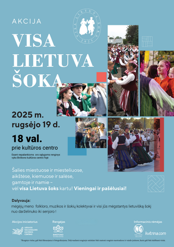 Etnokultūras akcija "Visa Lietuva dejo 2025"