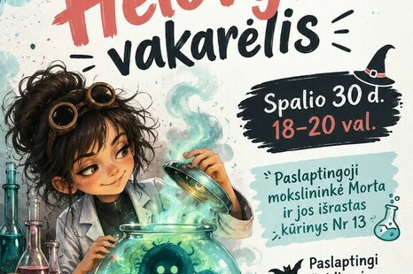 Helovyno vakarėlis 4–10 m.