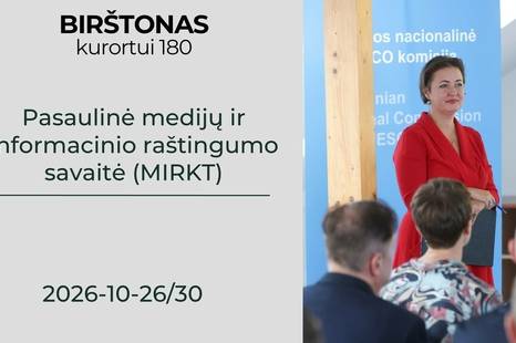 Pasaulinė medijų ir informacinio raštingumo savaitė (MIRKT)