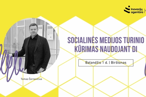Socialinės medijos turinio kūrimas naudojant DI