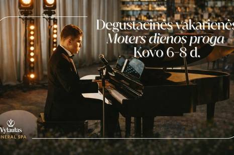 Degustacinė vakarienė Moters dienos proga