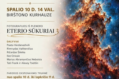 Fotografijų paroda „Eterio šviesa“. Atidarymas