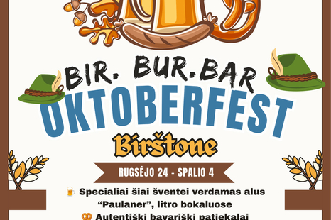 Oktoberfestas „BIR.BUR.BAR“ 