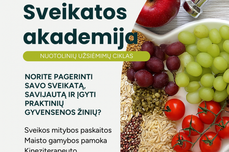 Kineziterapeuto E. Rimšos motyvacinis užsiėmimas