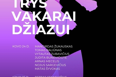 Trys vakarai džiazui muziejuje