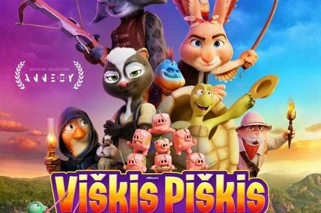 Animated film "Whiskey Piskey and the Secret of the Squirrel"