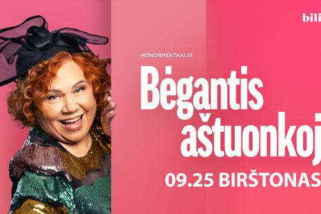 Monospektaklis „Bėgantis aštuonkojis“