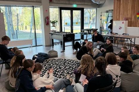 Interaktyvi diskusija jaunimui