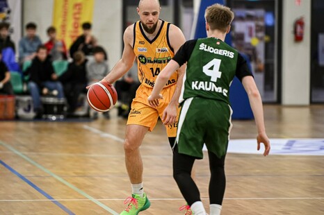 Krepšinio rungtynės „Birštono Milasta“ vs BB „Biržai“